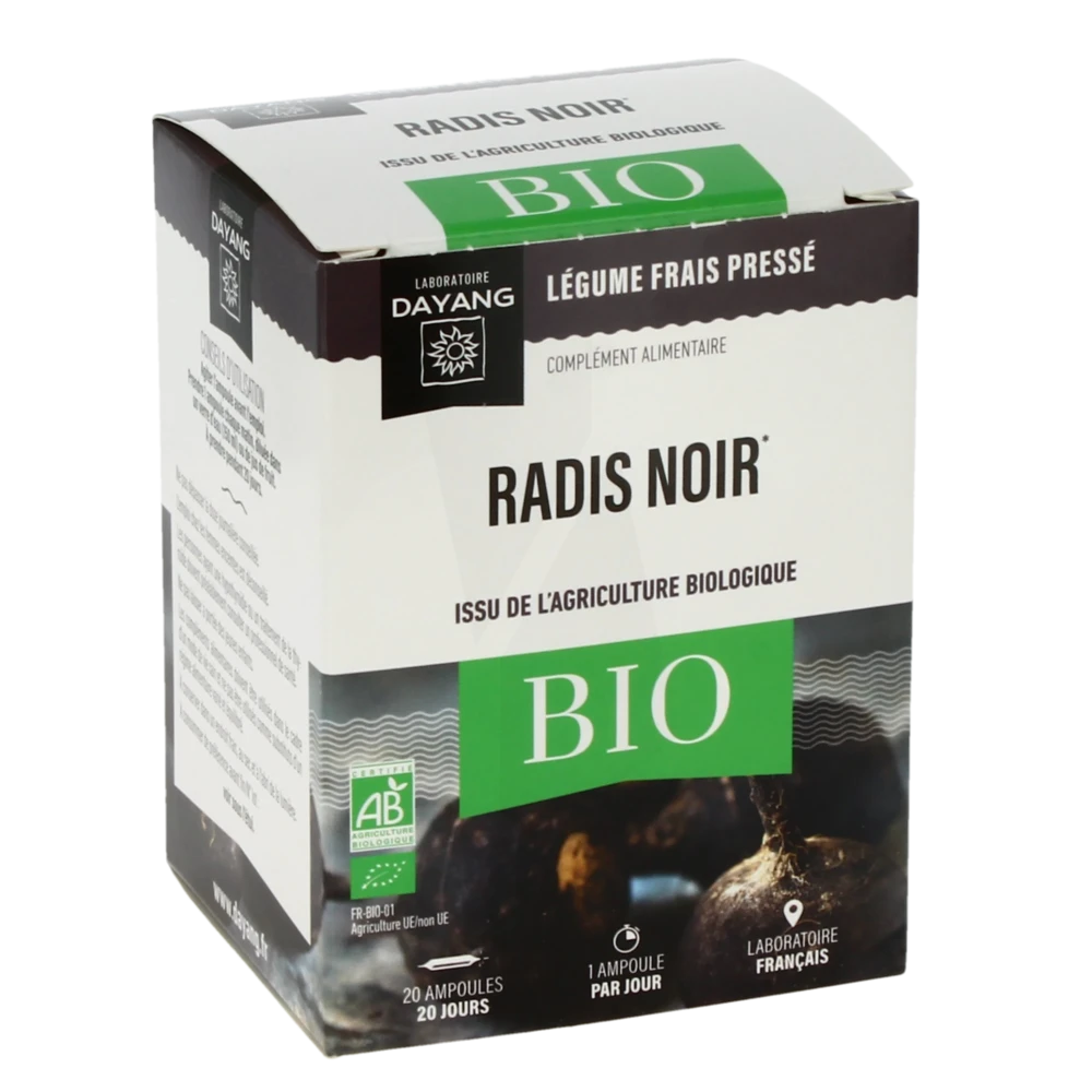 Dayang Radis Noir Bio 20 Ampoules