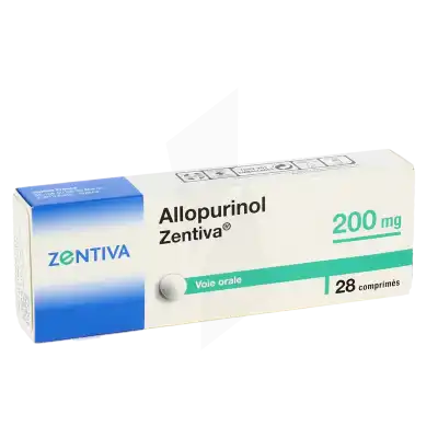 Allopurinol Zentiva 200 Mg, Comprimé à LA TREMBLADE