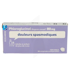 Phloroglucinol Biogaran Conseil 80 Mg, Comprimé Orodispersible