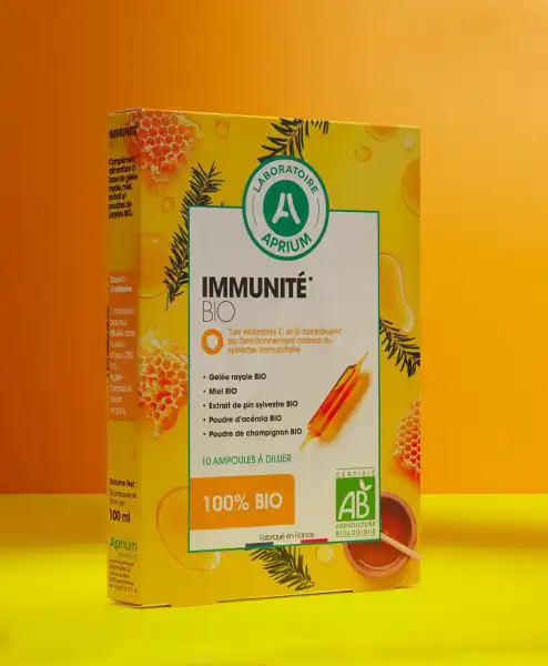 Laboratoire Aprium Immunite Solution Buvable à Diluer Bio 10 Ampoules/10ml