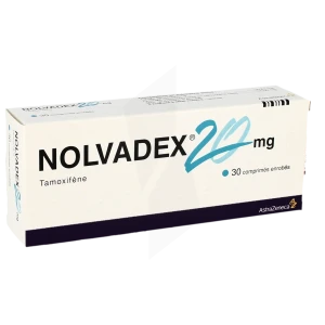 Nolvadex 20 Mg, Comprimé Enrobé