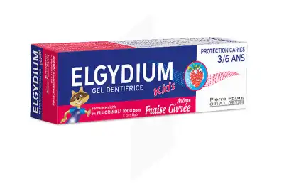 Elgydium Dentifrice Age De Glace Kids (3 à 6 Ans) Fraise Givrée 50ml à MERINCHAL