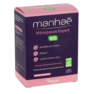 Nutrisanté Manhae Ménopause Expert Bio Gélules B/60 à LE PIAN MEDOC