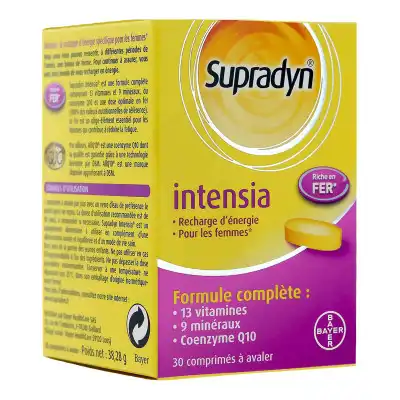 Supradyn Intensia Comprimés B/30 à VILLERS-LE-LAC