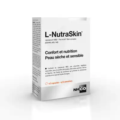 Nhco Nutrition Aminoscience L-nutraskin Peaux Sèches Sensibles Caps B/42 à Paris