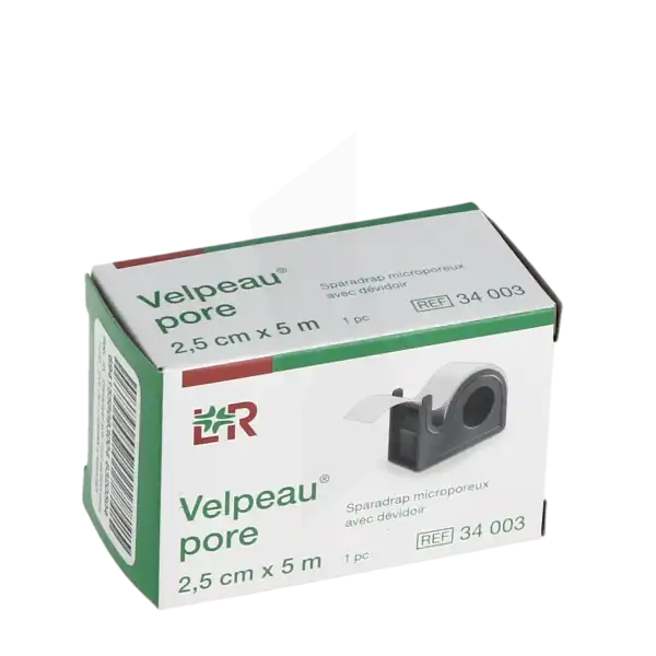 Velpeaupore Sparadrap Microporeux 2,5cmx5m