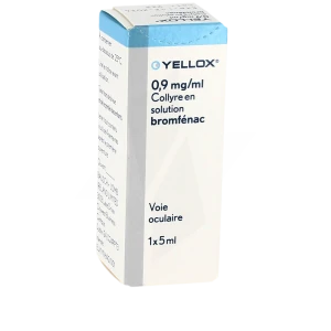 Yellox 0,9 Mg/ml, Collyre En Solution