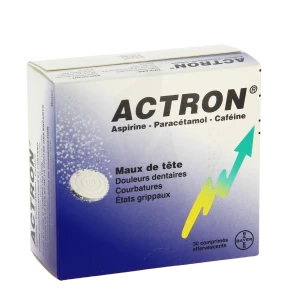 Actron, Comprimé Effervescent B/30