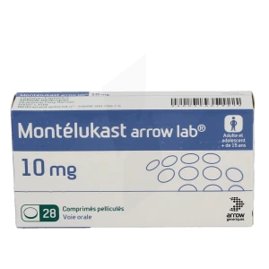 Montelukast Arrow Lab 10 Mg, Comprimé Pelliculé