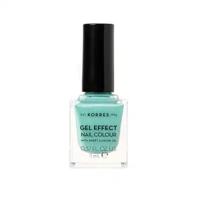 Korres Huile D'amande Douce Vernis à Ongles N°98 Aquatic Turquoise 11ml à TOULON