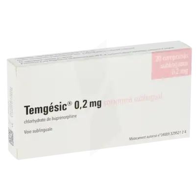 Temgesic 0,2 Mg, Comprimé Sublingual à Bergerac