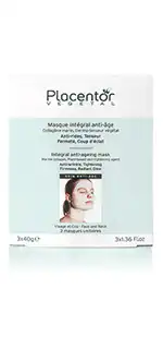 Placentor Vegetal Masque anti-âge visage et cou 3*40g