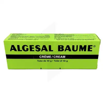 Algesal Baume, Crème à Angers