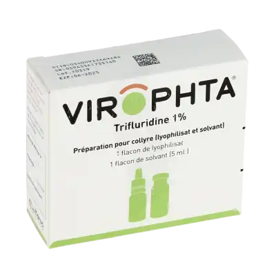 Virophta, Préparation Pour Collyre (lyophilisat Et Solvant) à MONTEREAU-FAULT-YONNE