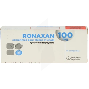 Ronaxan 100 Mg Comprimes Pour Chiens Et Chats, Comprimé