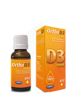Orthonat Nutrition - Ortho D3 1000 - 450 Gouttes à SAINT-MARCEL