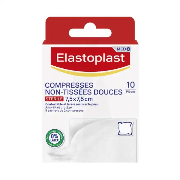 Elastoplast Compr Non Tissé 7,5x7,5cm B/10