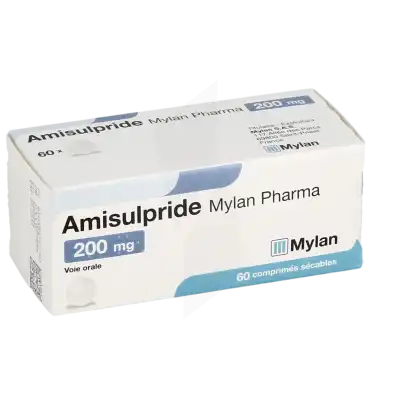 Amisulpride Viatris 200 Mg, Comprimé Sécable à SAINT-SAENS