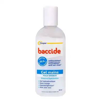 Baccide Gel Mains DÉsinfectant Peau Sensible Fl/100ml à BOURG-SAINT-ANDÉOL