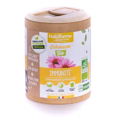Nat&form Ecoresponsable Echinacea Bio 200 Gélules Végétales à Mérignac