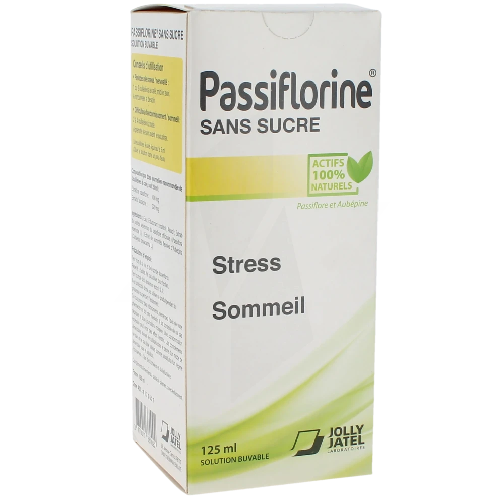 Passiflorine Sans Sucre S Buv Fl/125ml