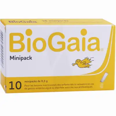 Biogaia Lactobacillus Reuteri Protectis Minipack Poudre 10 Sticks à MANCIET
