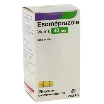 Esomeprazole Viatris 40 Mg, Gélule Gastro-résistante à Chelles