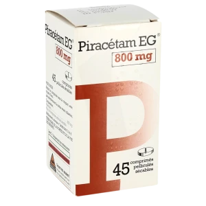 Piracetam Eg 800 Mg, Comprimé Pelliculé Sécable