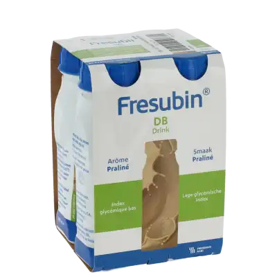 Fresubin Db Drink Nutriment Praliné 4bouteilles/200ml à Lieusaint