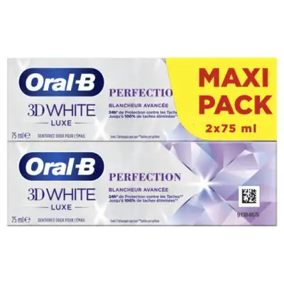 Oral B 3d White Luxe Perfection Dentifrice 2t/75ml à ERSTEIN