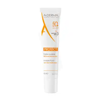 Aderma Protect Fluide Invisible 50+ 40ml à VALENCE