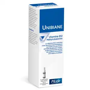 Pileje Unibiane Vitamine B12 Solution Sublinguale Flacon Spray 20ml à Sens