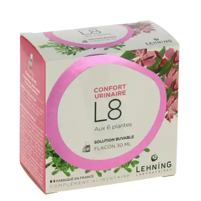 Lehning L8 Confort Urinaire Solution Buvable Fl/30ml à Obernai
