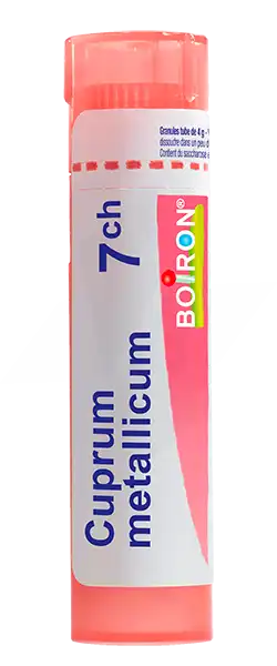 Boiron Cuprum Metallicum 7ch Granules Tube De 4g