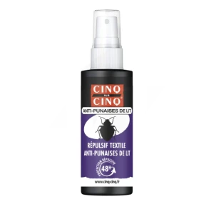 Cinq Sur Cinq Spray Punaises De Lit Insecticide Fl/50ml