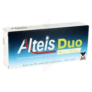 Alteisduo 40 Mg/12,5 Mg, Comprimé Pelliculé