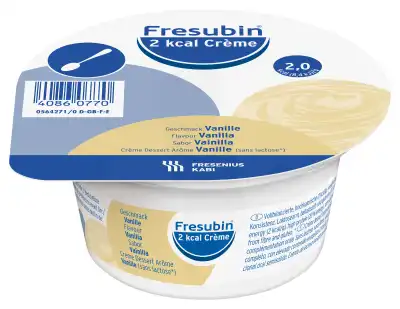 Fresubin 2kcal Creme Nutriment Vanille 4pots/200g à LE-TOUVET