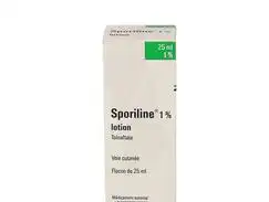 SPORILINE 1 POUR CENT, lotion