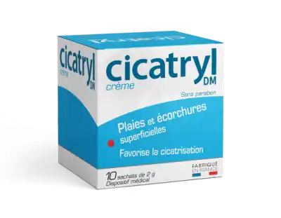 Cicatryl Crème Plaies Écorchures Superficielles 10 Sachets-dose/2g à TIGNIEU-JAMEYZIEU