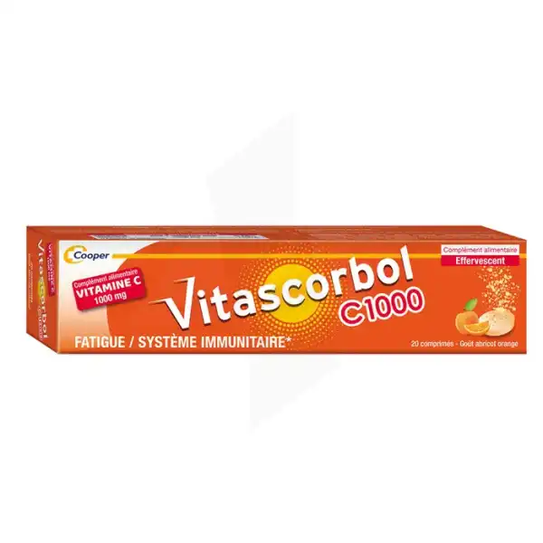 Vitascorbol C 1000 Cpr Eff 2t/20