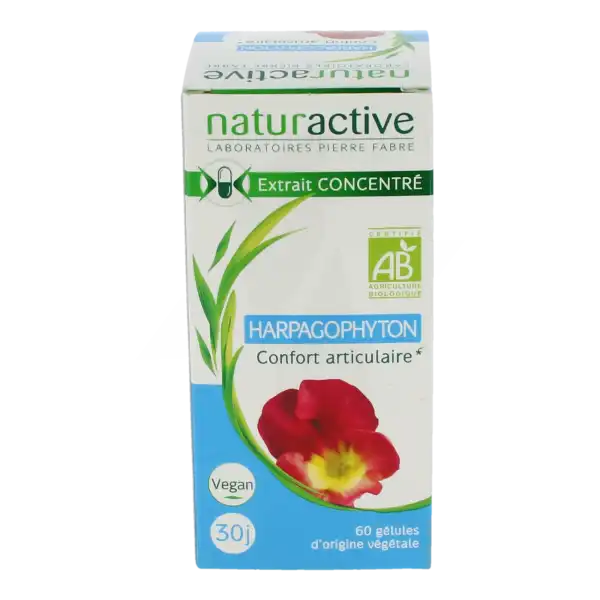 Naturactive Phytotherapie Harpagophyton Bio GÉl Pilulier/60