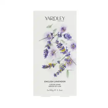 YARDLEY English Lavender Coffret 3 savons 100 g