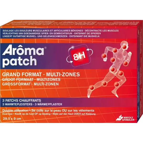 Aroma Patch Patch Chauffant Multi-zones Grand Format B/3