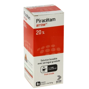 Piracetam Arrow 20 %, Solution Buvable