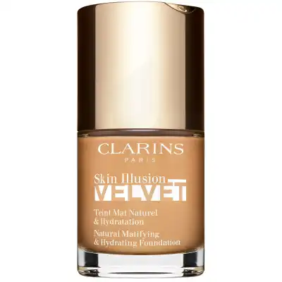 Clarins Skin Illusion Velvet Fond De Teint Mat Naturel & Hydratation 112.3n Sandalwood 30ml à Mérignac