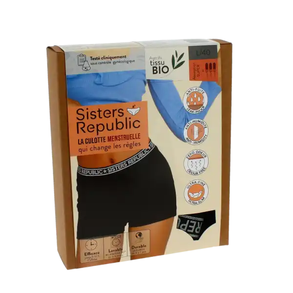 Sisters Republic Ginger Boxer Menstruelle Flux Super Tl