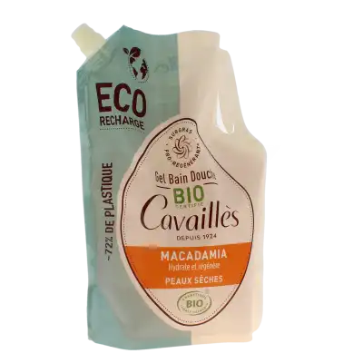 Rogé Cavaillès Gel Sugras Bain Et Douche Huile De Macadamia Bio Peaux Sèches Eco-recharge De 1 L à Apt