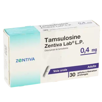 Tamsulosine Zentiva Lab Lp 0,4 Mg, Gélule à Libération Prolongée à LES-PAVILLONS-SOUS-BOIS