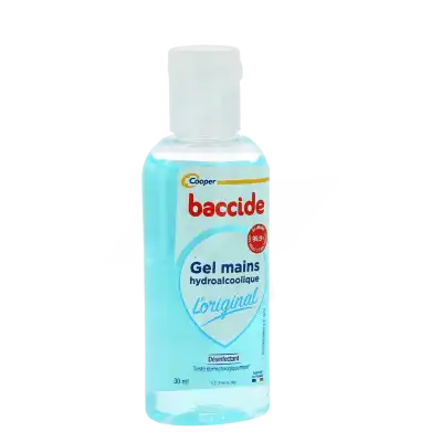Baccide Gel Mains Désinfectant Sans Rinçage 30 Ml à Meaux