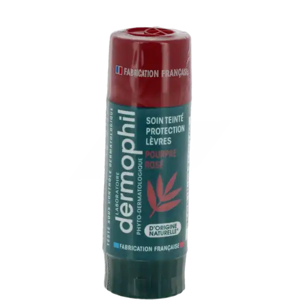 Dermophil Indien Stick Soin TeintÉ Pourpre RosÉ 4g